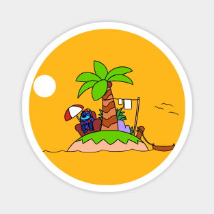 Home on an Island Magnet